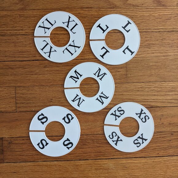 Clothing Size Tags - Picture 1 of 2